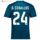 Maillot Real Madrid Third D.Ceballos 2017 2018 Pas Cher