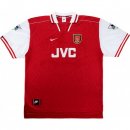 Maillot Arsenal Domicile Retro 1997 1998 Rouge Pas Cher