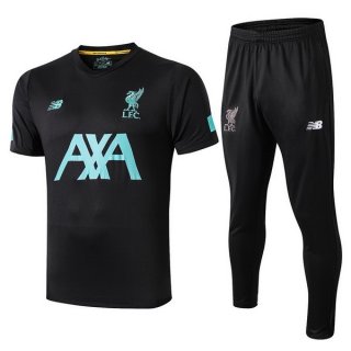 Entrainement Liverpool Ensemble Complet 2019 2020 Vert Noir Pas Cher Entrainement Liverpool Ensemble Complet 2019 2020 Vert Noir Pas Cher