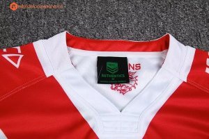 Maillot Rugby St. George Illawarra Dragons NRL Domicile 2016 2017 Pas Cher
