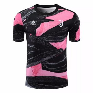 Entrainement Juventus 2020 2021 Rose Noir Pas Cher