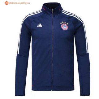 Veste Bayern Munich 2017 2018 Bleu Pas Cher