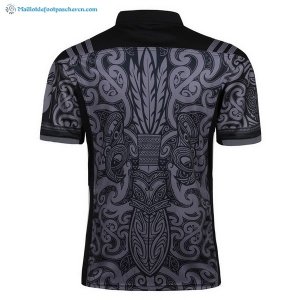 Maillot Rugby All Blacks Maori 2017 2018 Noir Pas Cher