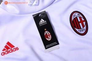 Survetement Milan 2017 2018 Blanc Pas Cher