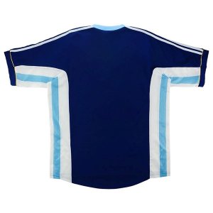 Maillot Argentine Exterieur Retro 1998 Bleu Pas Cher