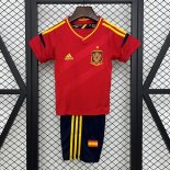 Maillot Espagne Domicile Enfant Retro 2012