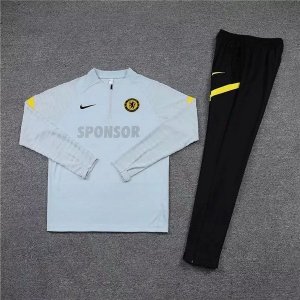 Survetement Chelsea 2021 2022 Gris Jaune Noir