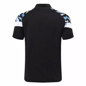 Polo Manchester City 2020 2021 Noir Bleu Pas Cher