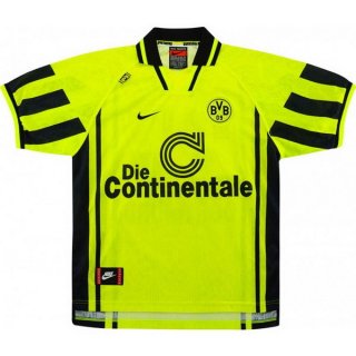 Thailande Maillot Borussia Dortmund Domicile Retro 1996 1997 Jaune Pas Cher Thailande Maillot Borussia Dortmund Domicile Retro 1996 1997 Jaune Pas Cher
