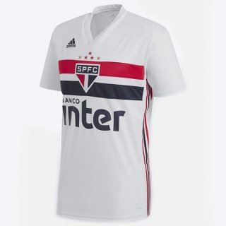 Maillot São Paulo Domicile 2019 2020 Blanc Pas Cher