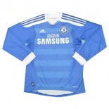 Maillot Chelsea Domicile ML Retro 2011 2012 Bleu Pas Cher