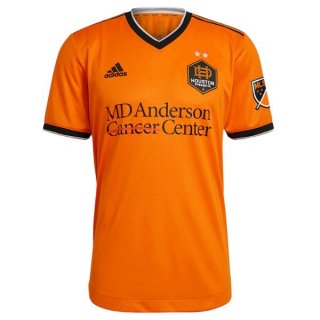 Thailande Maillot Houston Dynamo Domicile 2021 2022 Orange Pas Cher