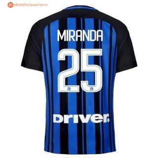 Maillot Inter Domicile Miranda 2017 2018 Pas Cher Maillot Inter Domicile Miranda 2017 2018 Pas Cher