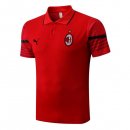 Polo AC Milan 2022 2023 Rouge