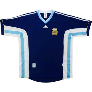 Maillot Argentine Exterieur Retro 1998 Bleu Pas Cher Maillot Argentine Exterieur Retro 1998 Bleu Pas Cher