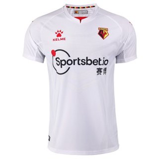 Thailande Maillot Watford Exterieur 2020 2021 Blanc Pas Cher