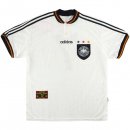 Maillot Allemagne Domicile Retro 1996 Blanc Pas Cher