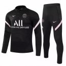 Survetement Paris Saint Germain 2021 2022 Rose Noir