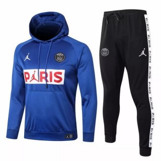 Survetement Paris Saint Germain 2020 2021 Bleu Blanc Noir Pas Cher