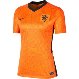 Maillot Pays Bas Domicile Femme 2020 Orange Pas Cher