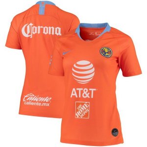 Maillot Club América Third Femme 2019 2020 Orange Pas Cher