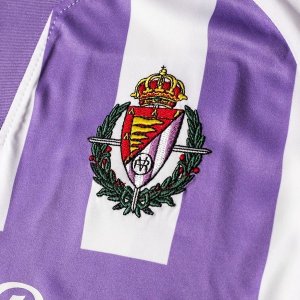 Maillot Real Valladolid Domicile 2018 2019 Purpura Pas Cher