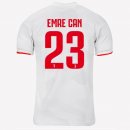 Maillot Juventus NO.23 Emre Can Exterieur 2019 2020 Gris Blanc Pas Cher