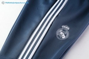 Survetement Real Madrid 2018 2019 Bleu Pas Cher