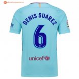 Maillot Barcelona Exterieur Denis Suarez 2017 2018 Pas Cher