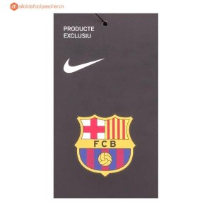 Maillot Barcelona Gardien ML 2017 2018 Noir Pas Cher