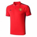 Polo Manchester United 2019 2020 Rouge Jaune Pas Cher