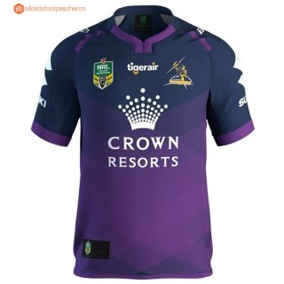 Maillot Rugby Melbourne Storm Domicile 2016 2017 Pas Cher