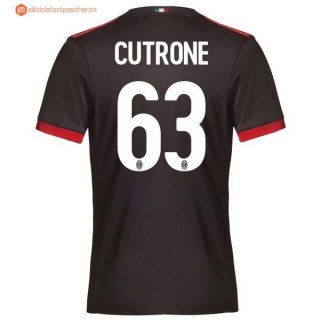 Maillot Milan Third Cutrone 2017 2018 Pas Cher Maillot Milan Third Cutrone 2017 2018 Pas Cher