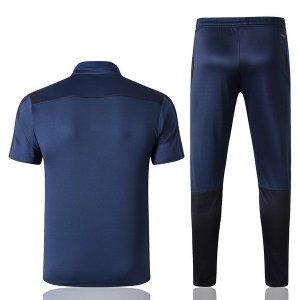 Polo Ensemble Complet Bayern Munich 2019 2020 Azul Pas Cher