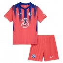 Maillot Chelsea Third Enfant 2020 2021 Orange Pas Cher