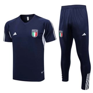 Maillot Italie Ensemble Complet 2023 2024 Bleu