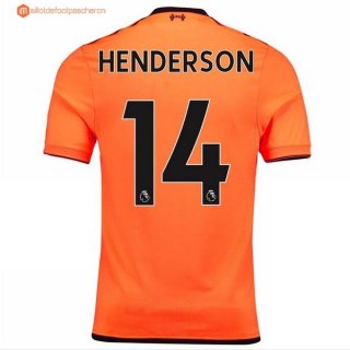Maillot Liverpool Third Henderson 2017 2018 Pas Cher Maillot Liverpool Third Henderson 2017 2018 Pas Cher