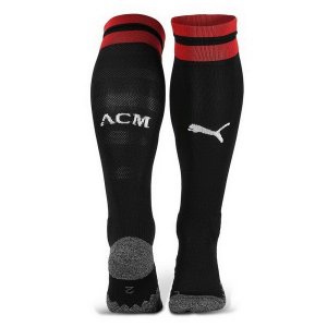 Chaussette AC Milan Third 2018 2019 Noir Pas Cher