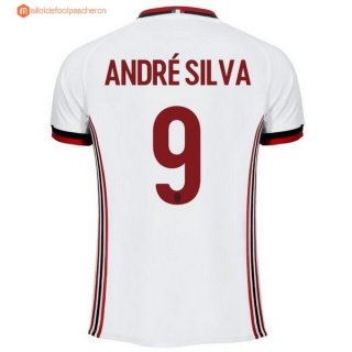 Maillot Milan Exterieur Andre Silva 2017 2018 Pas Cher Maillot Milan Exterieur Andre Silva 2017 2018 Pas Cher