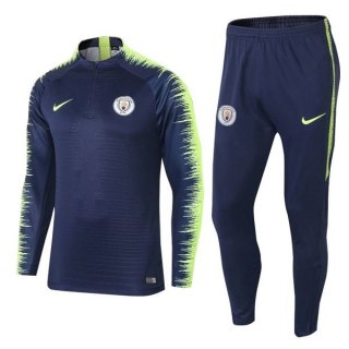 Survetement Enfant Manchester City 2018 2019 Bleu Pas Cher