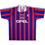 Maillot Bayern Munich Domicile Retro 1995 1997 Bleu Rouge Pas Cher