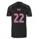 Maillot Real Madrid Third NO.22 Isco 2020 2021 Noir Pas Cher