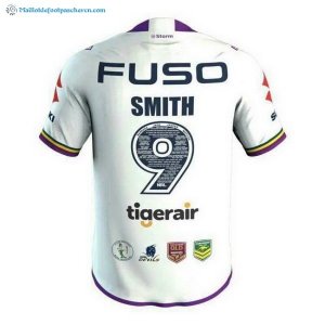 Maillot Rugby Melbourne Storm Testimonial 2018 Blanc Pas Cher