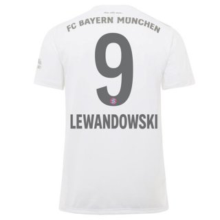 Maillot Bayern Munich NO.9 Lewandowski Exterieur 2019 2020 Blanc Pas Cher Maillot Bayern Munich NO.9 Lewandowski Exterieur 2019 2020 Blanc Pas Cher