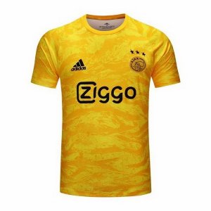 Maillot Ajax Domicile Gardien 2019 2020 Jaune Pas Cher