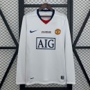 Maillot M-U Exterieur Retro Champions League ML 2008-2009