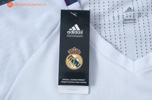 Entrainement Real Madrid Ensemble Complet 2017 2018 Blanc Pas Cher