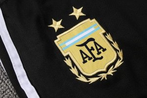 Maillot Entrainement Argentine Ensemble Complet 2018 Bleu Noir Pas Cher