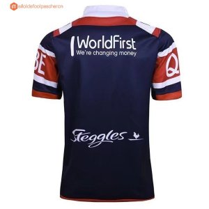 Maillot Rugby Sydney Roosters NRL Domicile 2017 Pas Cher