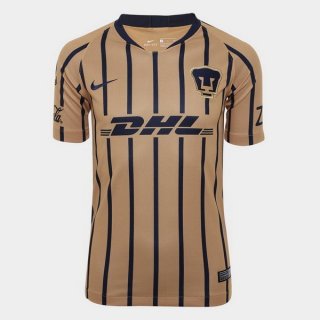 Maillot UNAM Pumas Exterieur 2018 2019 Jaune Pas Cher